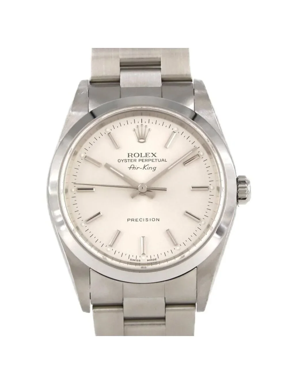 Rolex Air King SS Automatic Winding Number Watch
